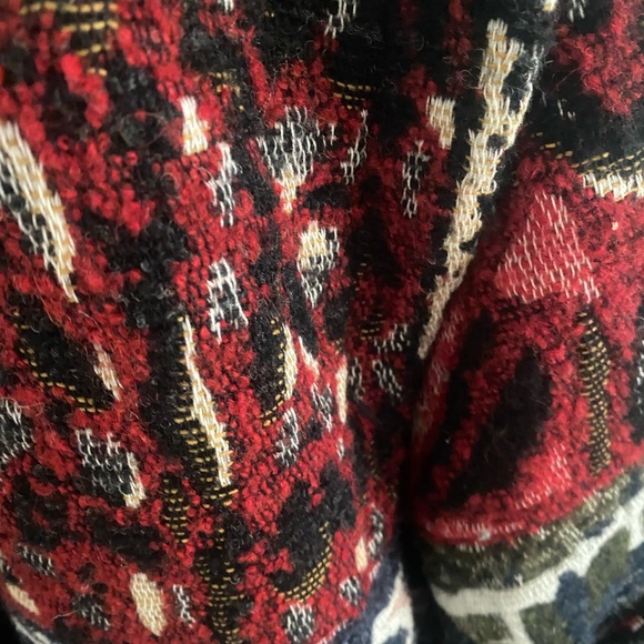 Zara jacquard jacket coat - Picture 5 of 7